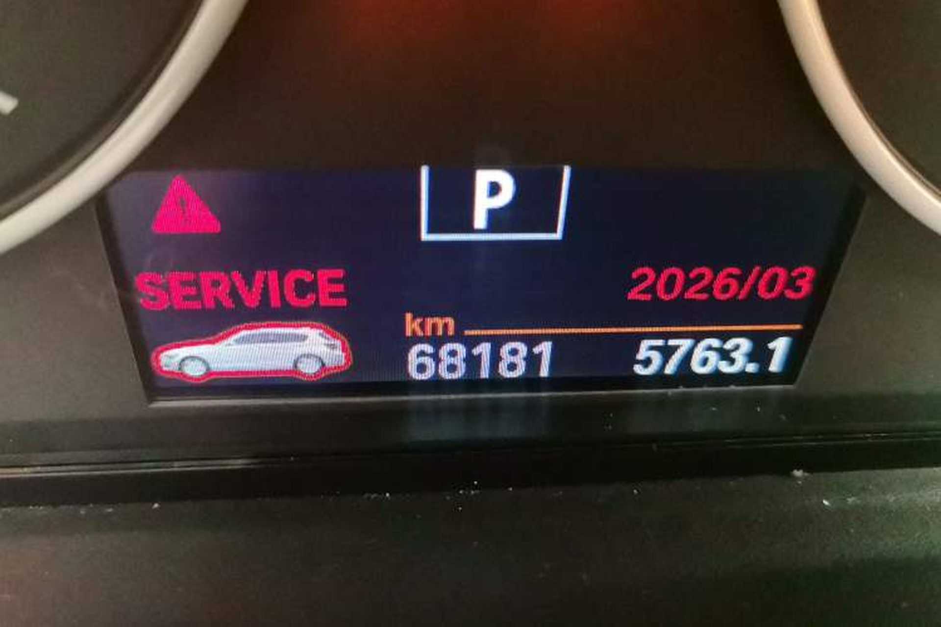 Used BMW 1 Series 2013 Revised 116i Leading Edition Odometer Close Up