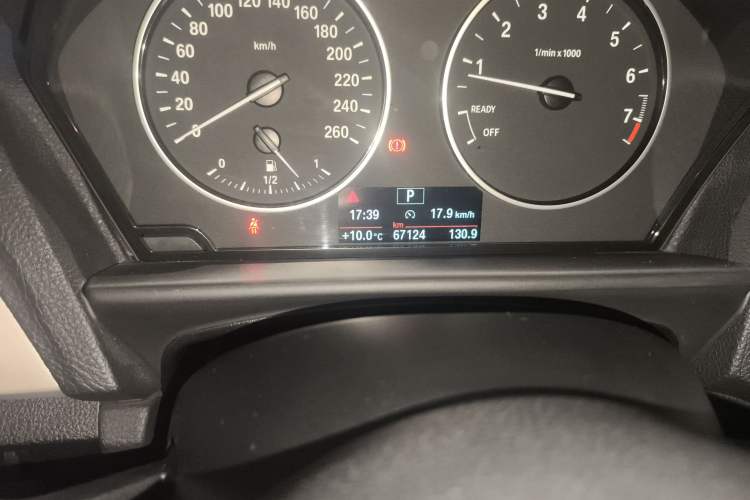 Used BMW 1 Series 2013 Revised 116i Leading Edition Odometer Close Up