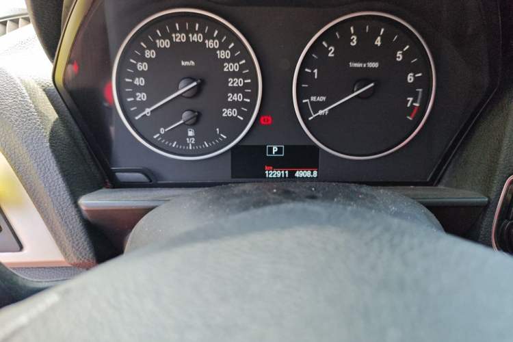 Used BMW 1 Series 2013 Revised 116i Leading Edition Odometer Close Up
