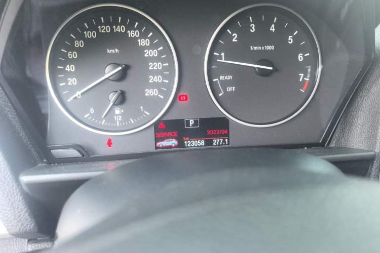 Used BMW 1 Series 2013 Revised 116i Leading Edition Odometer Close Up