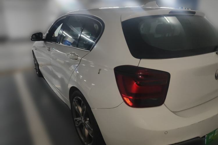 Used BMW 1 Series 2013 M135i 5-door model Rear Left 45 Deg