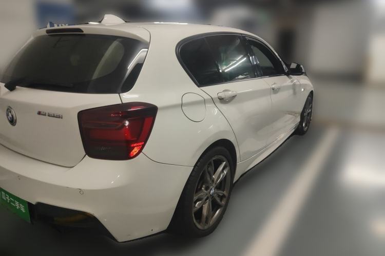 Used BMW 1 Series 2013 M135i 5-door model Rear Right 45 Deg