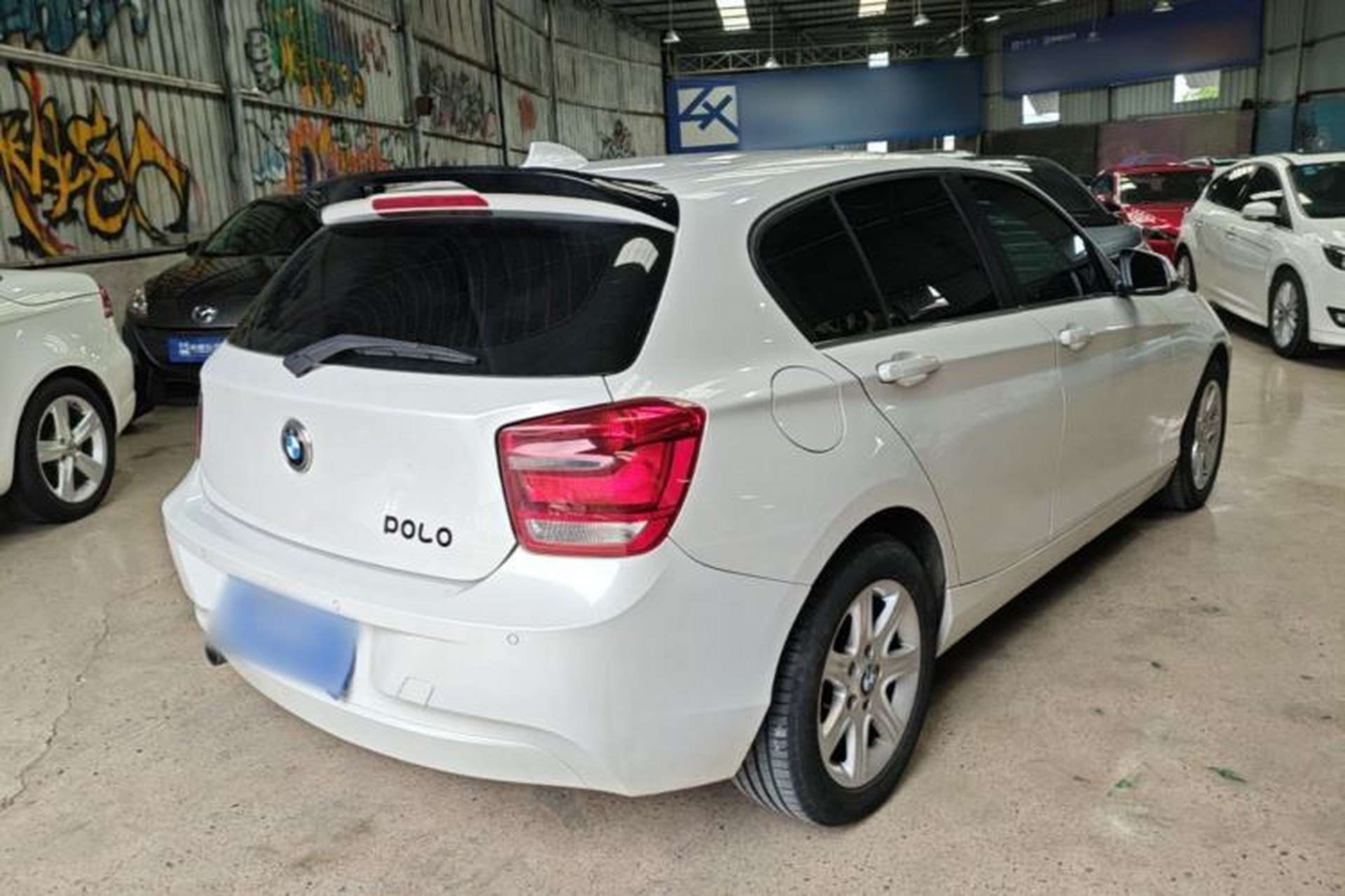 Used BMW 1 Series 2013 Revised 116i Leading Edition Rear Right 45 Deg