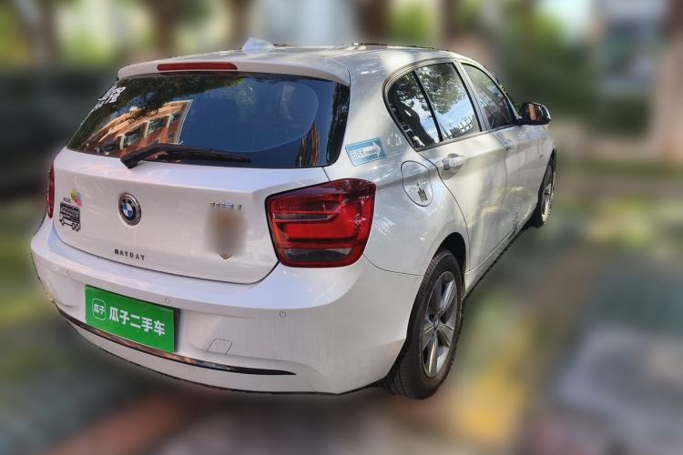 Used BMW 1 Series 2013 Revised 118i Sport Edition Rear Right 45 Deg