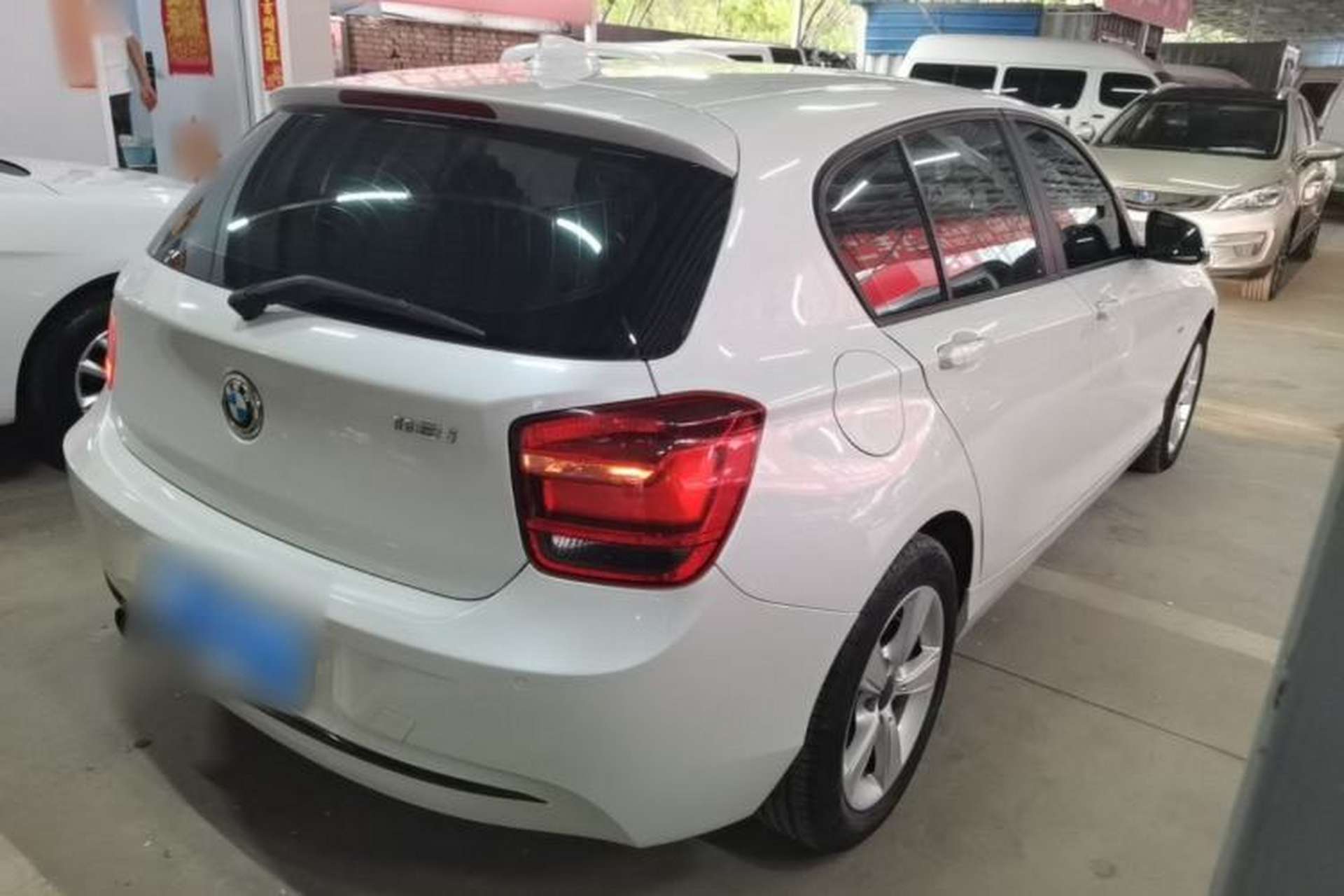 Used BMW 1 Series 2013 Revised 118i Sport Edition Rear Right 45 Deg