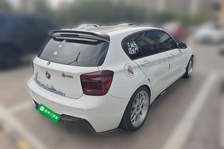 Used BMW 1 Series 2013 M135i 5-door model Rear Right 45 Deg