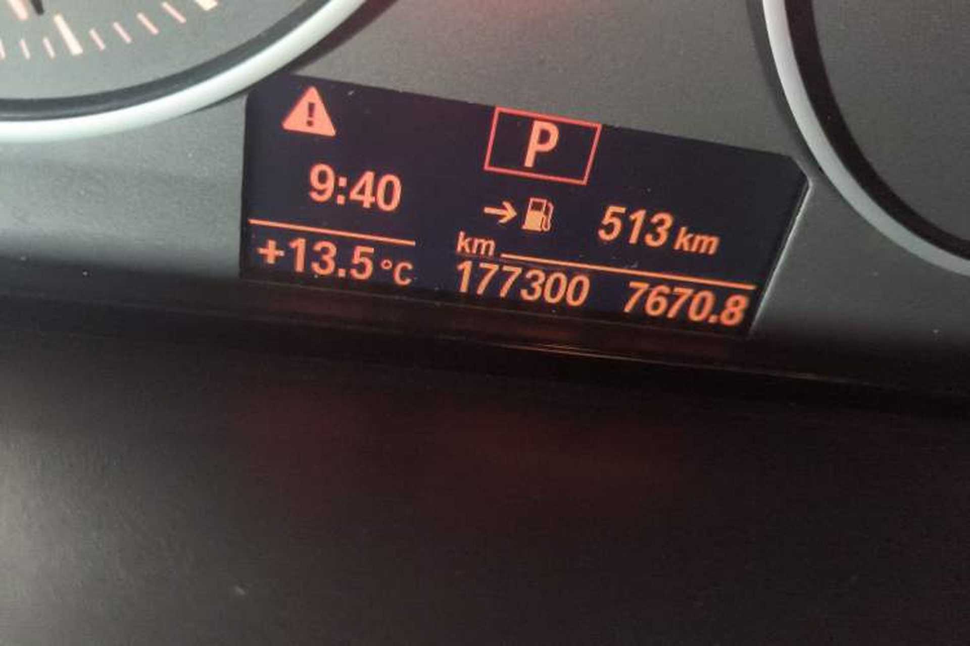 Used BMW 1 Series 2013 Revised 116i Leading Edition Odometer Close Up