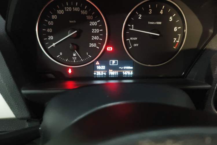 Used BMW 1 Series 2013 Revised 116i Leading Edition Odometer Close Up