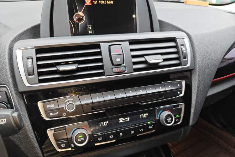 Used BMW 1 Series 2015 120i Sport Design Package Audio And AC Panel