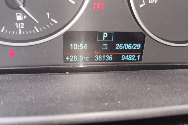 Used BMW 1 Series  Odometer Close Up