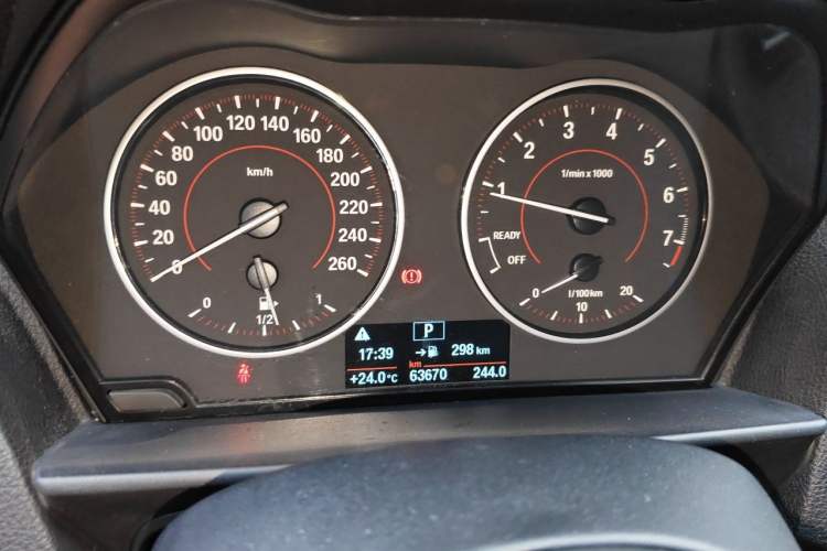 Used BMW 1 Series 2015 120i Sport Design Package Odometer Close Up