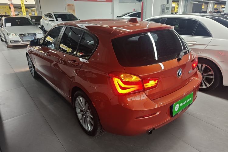 Used BMW 1 Series 2015 120i Leading Model Rear Left 45 Deg