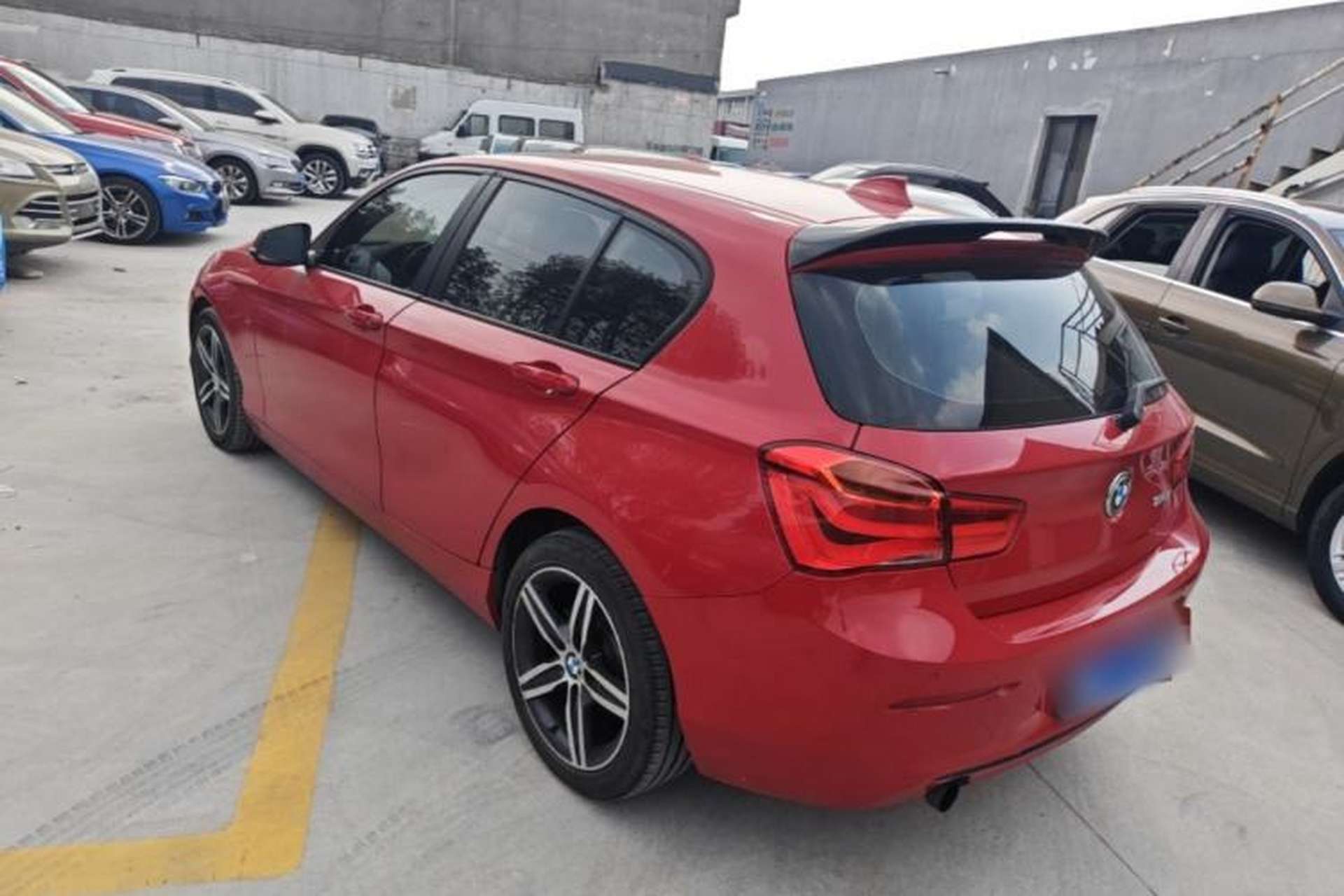 Used BMW 1 Series 2015 120i Sport Design Package Rear Left 45 Deg