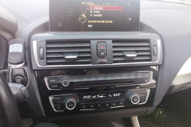 Used BMW 1 Series 2015 120i Leading Model Audio And AC Panel