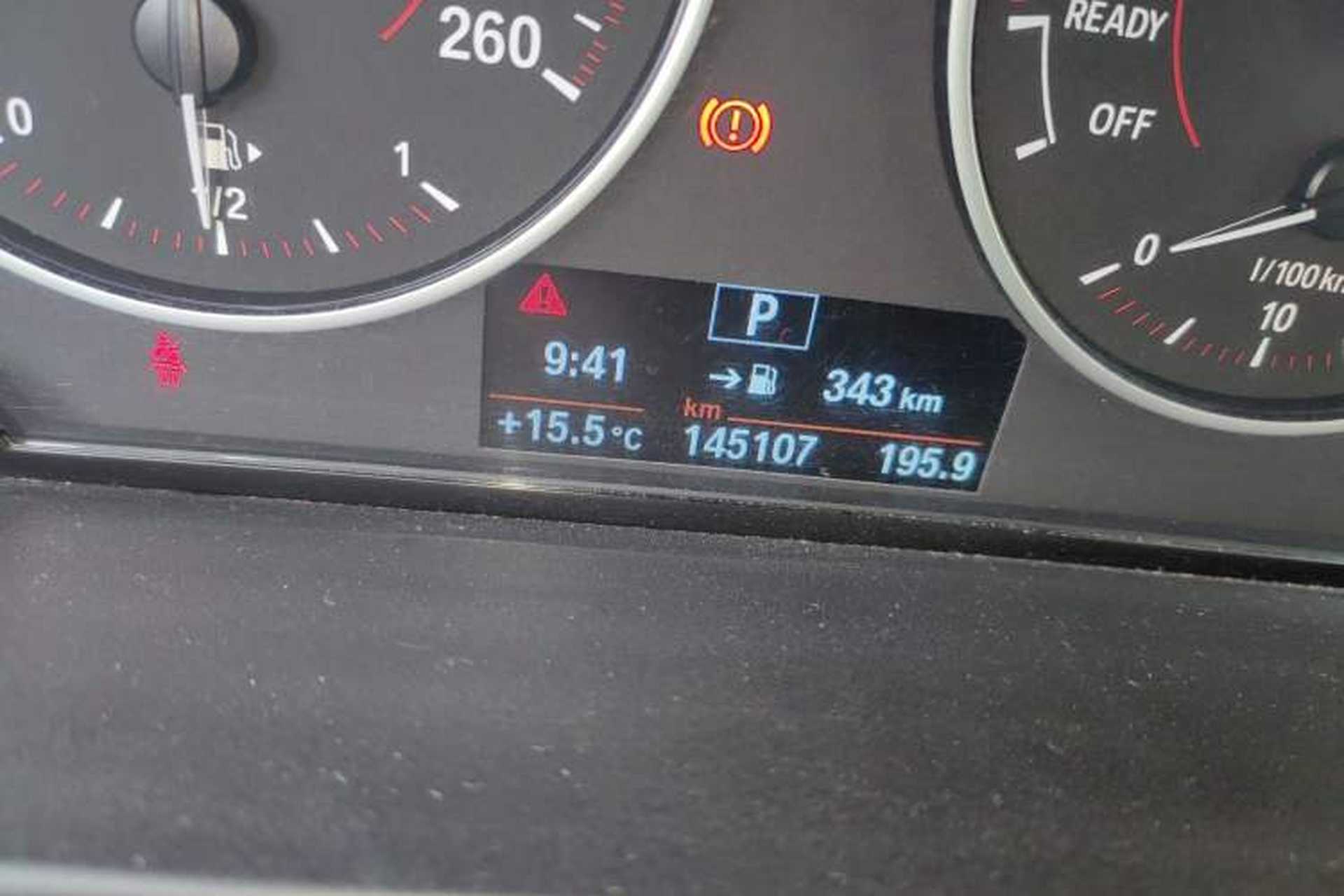 Used BMW 1 Series 2015 120i Sport Design Package Odometer Close Up