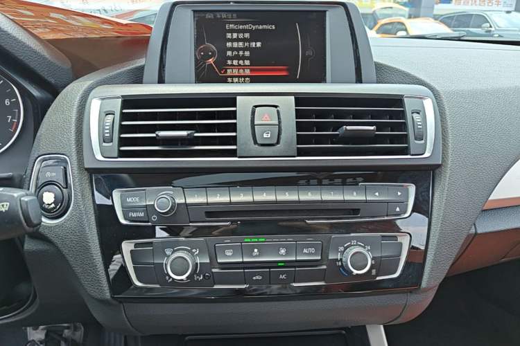 Used BMW 1 Series 2016 118i Leading Model Audio And AC Panel