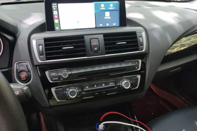 Used BMW 1 Series 2016 118i Leading Model Audio And AC Panel