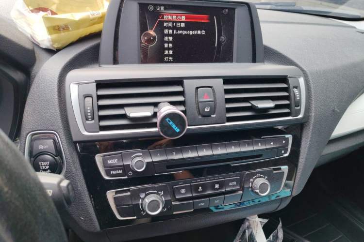 Used BMW 1 Series 2016 118i Leading Model Audio And AC Panel
