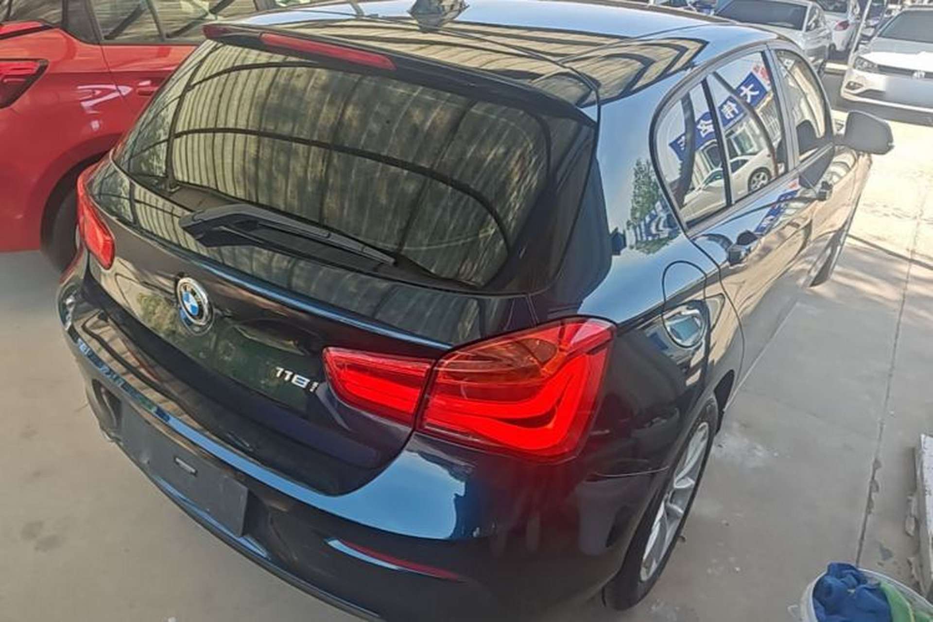 Used BMW 1 Series 2016 118i Leading Model Rear Right 45 Deg