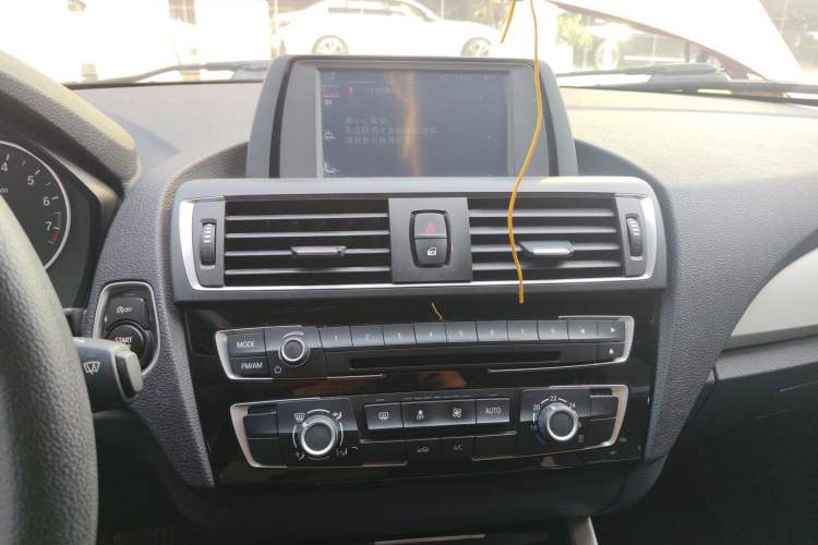 Used BMW 1 Series 2016 118i Leading Model Audio And AC Panel