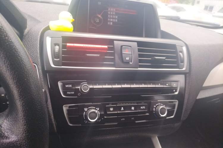 Used BMW 1 Series 2016 118i Leading Model Audio And AC Panel
