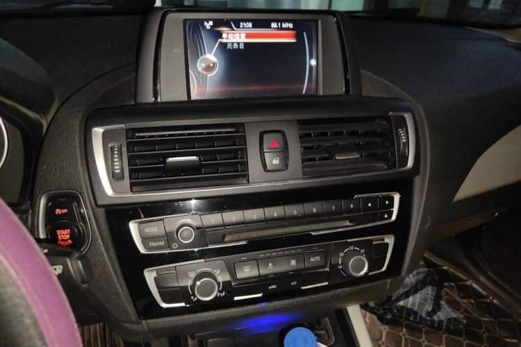 Used BMW 1 Series 2016 118i Leading Model Audio And AC Panel