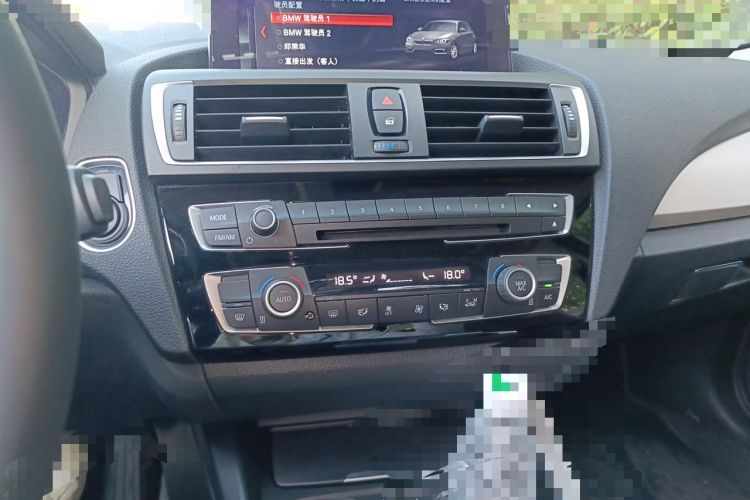 Used BMW 1 Series 2016 120i Leading Model Audio And AC Panel