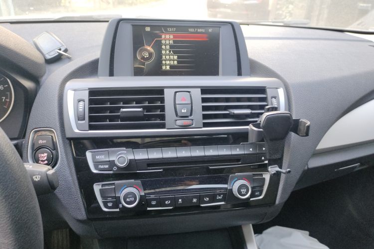 Used BMW 1 Series 2016 120i Leading Model Audio And AC Panel