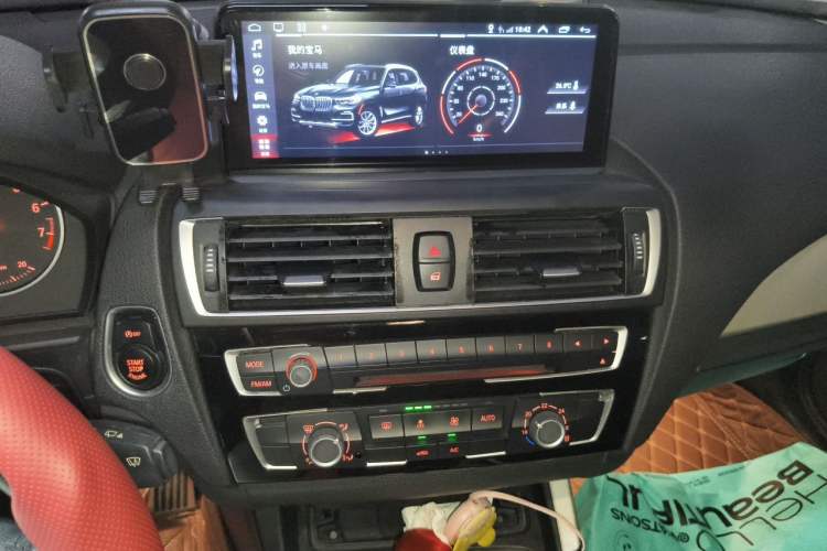 Used BMW 1 Series 2016 118i Leading Model Audio And AC Panel
