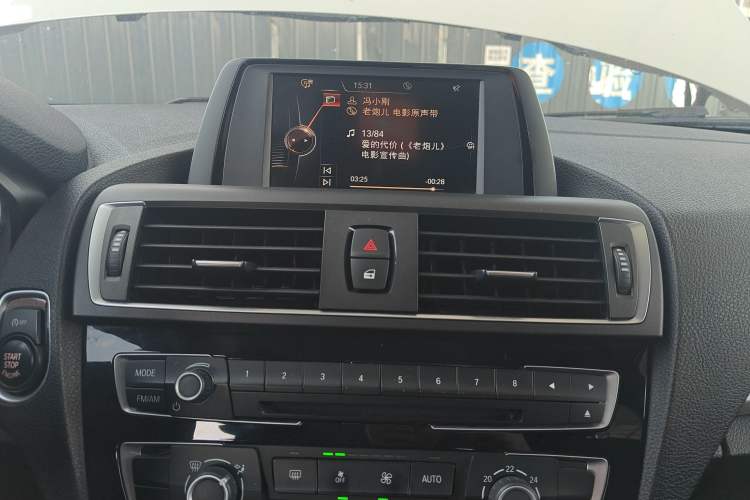 Used BMW 1 Series 2016 118i Leading Model Audio And AC Panel