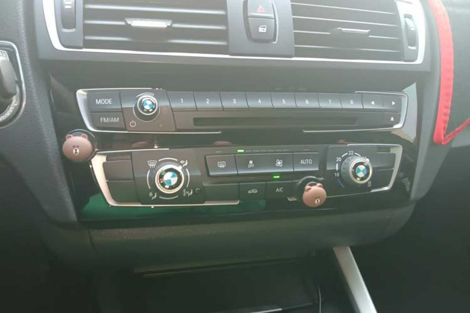 Used BMW 1 Series 2016 118i Leading Model Audio And AC Panel