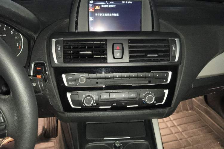 Used BMW 1 Series 2016 118i Leading Model Audio And AC Panel
