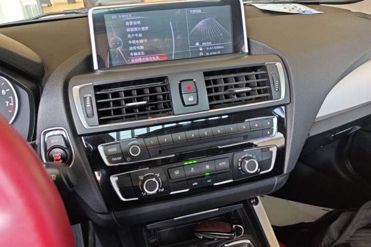 Used BMW 1 Series 2016 118i Leading Model Audio And AC Panel