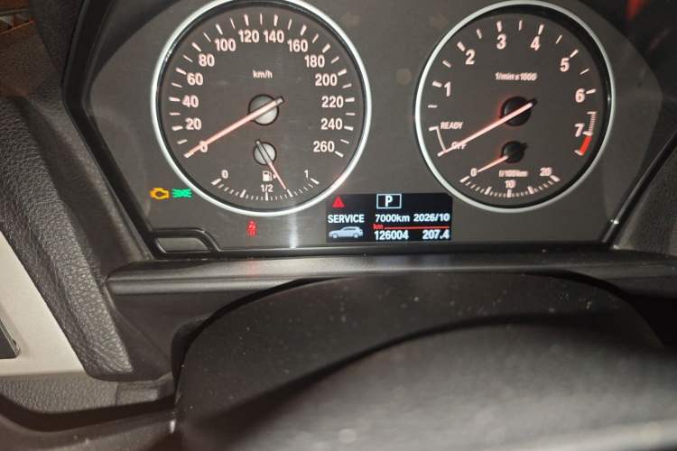 Used BMW 1 Series 2016 118i Leading Model Odometer Close Up