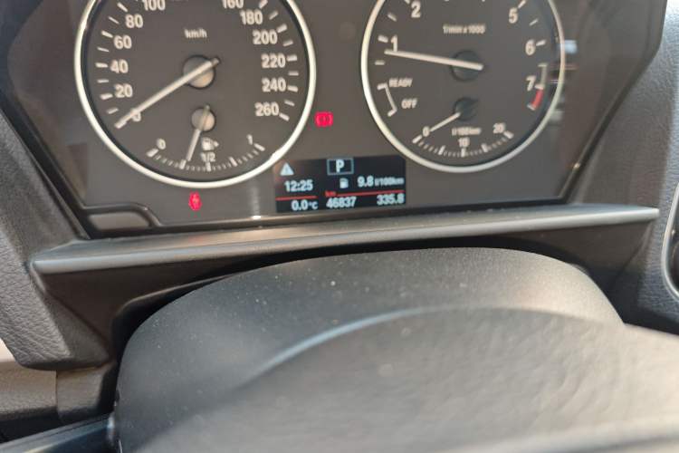 Used BMW 1 Series 2016 120i Leading Model Odometer Close Up