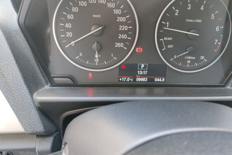 Used BMW 1 Series 2016 120i Leading Model Odometer Close Up