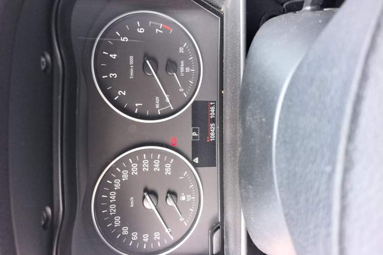 Used BMW 1 Series 2016 118i Leading Model Odometer Close Up