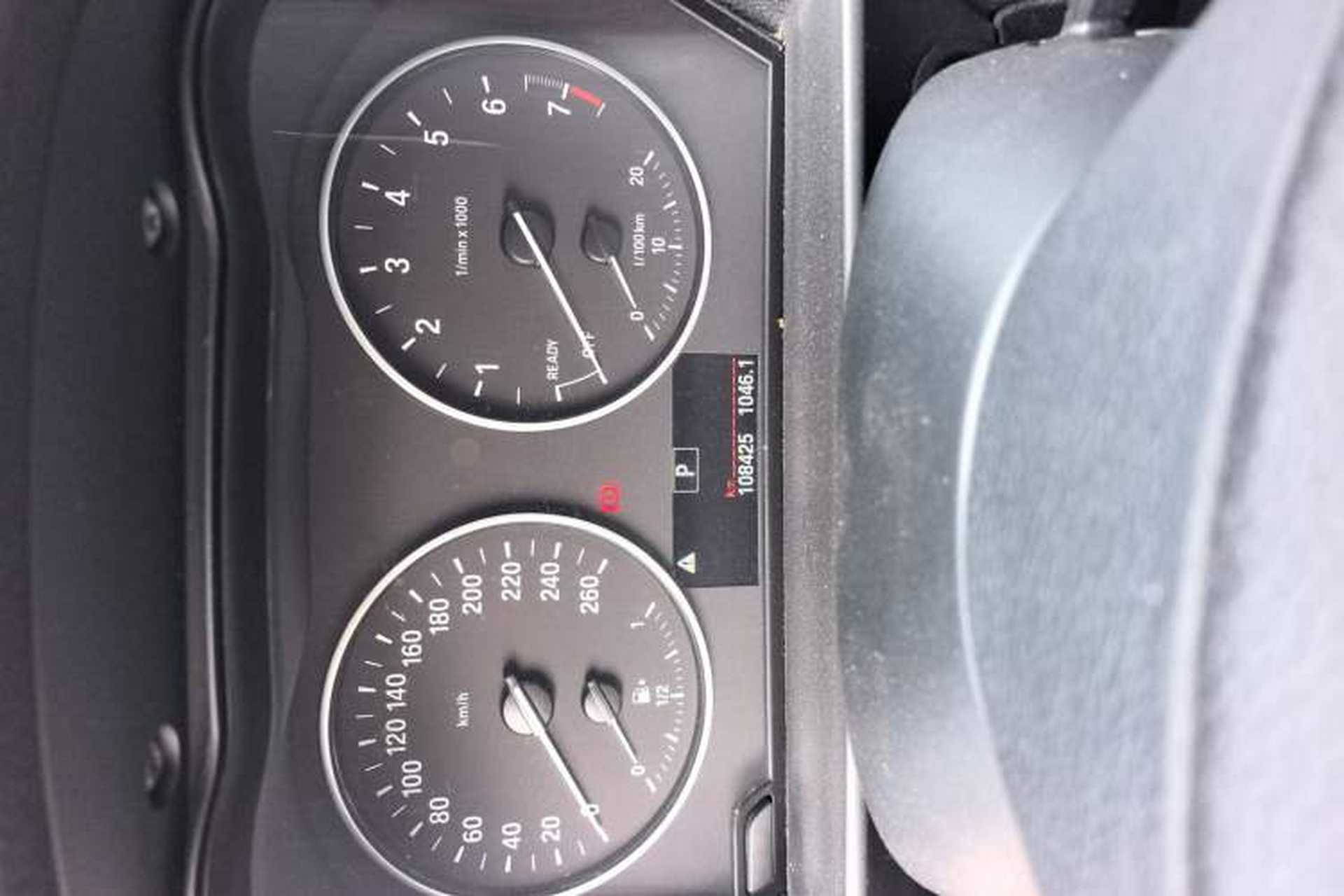 Used BMW 1 Series 2016 118i Leading Model Odometer Close Up