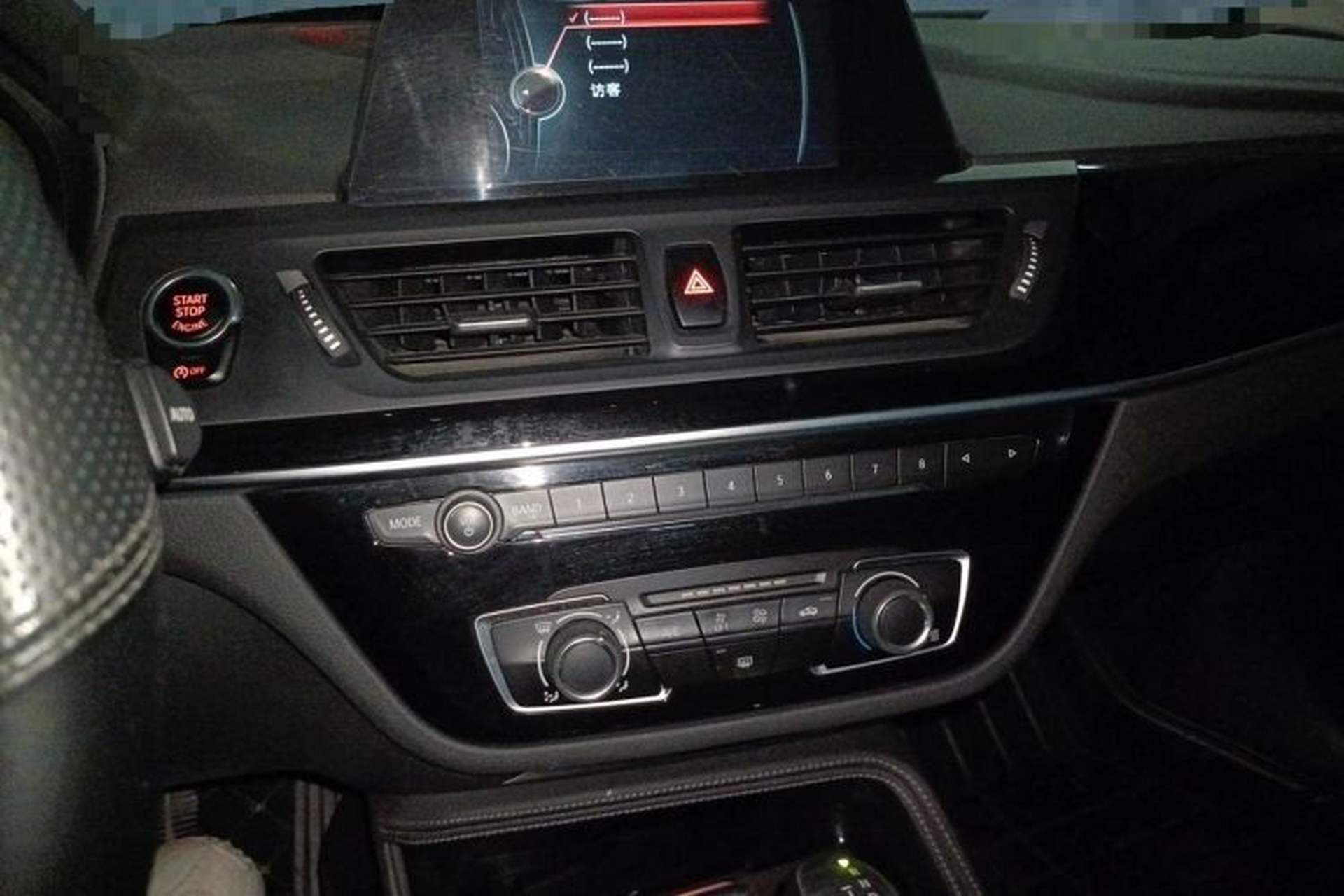 Used BMW 1 Series 2017 118i Sport Edition Audio And AC Panel