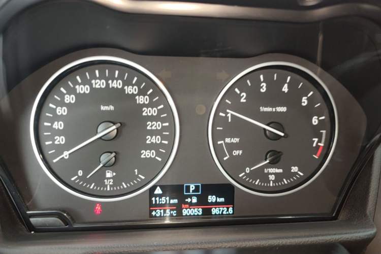 Used BMW 1 Series 2017 118i Design Package Model Instrument Cluster