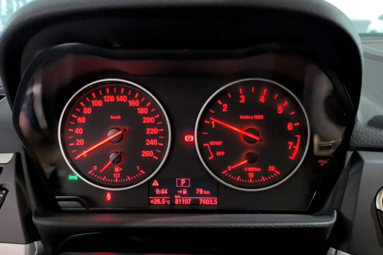 Used BMW 1 Series 2017 120i Design Package Model Instrument Cluster