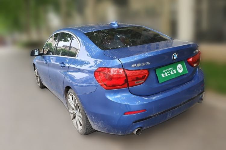 Used BMW 1 Series 2017 125i Sport Model Rear Left 45 Deg