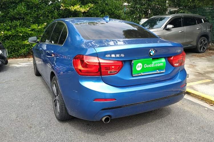 Used BMW 1 Series 2017 118i Sport Edition Rear Left 45 Deg