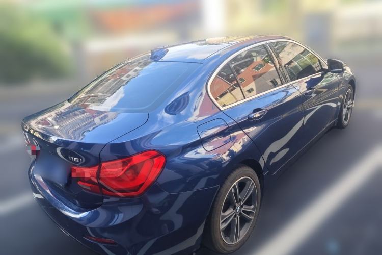 Used BMW 1 Series 2017 118i Sport Edition Rear Right 45 Deg