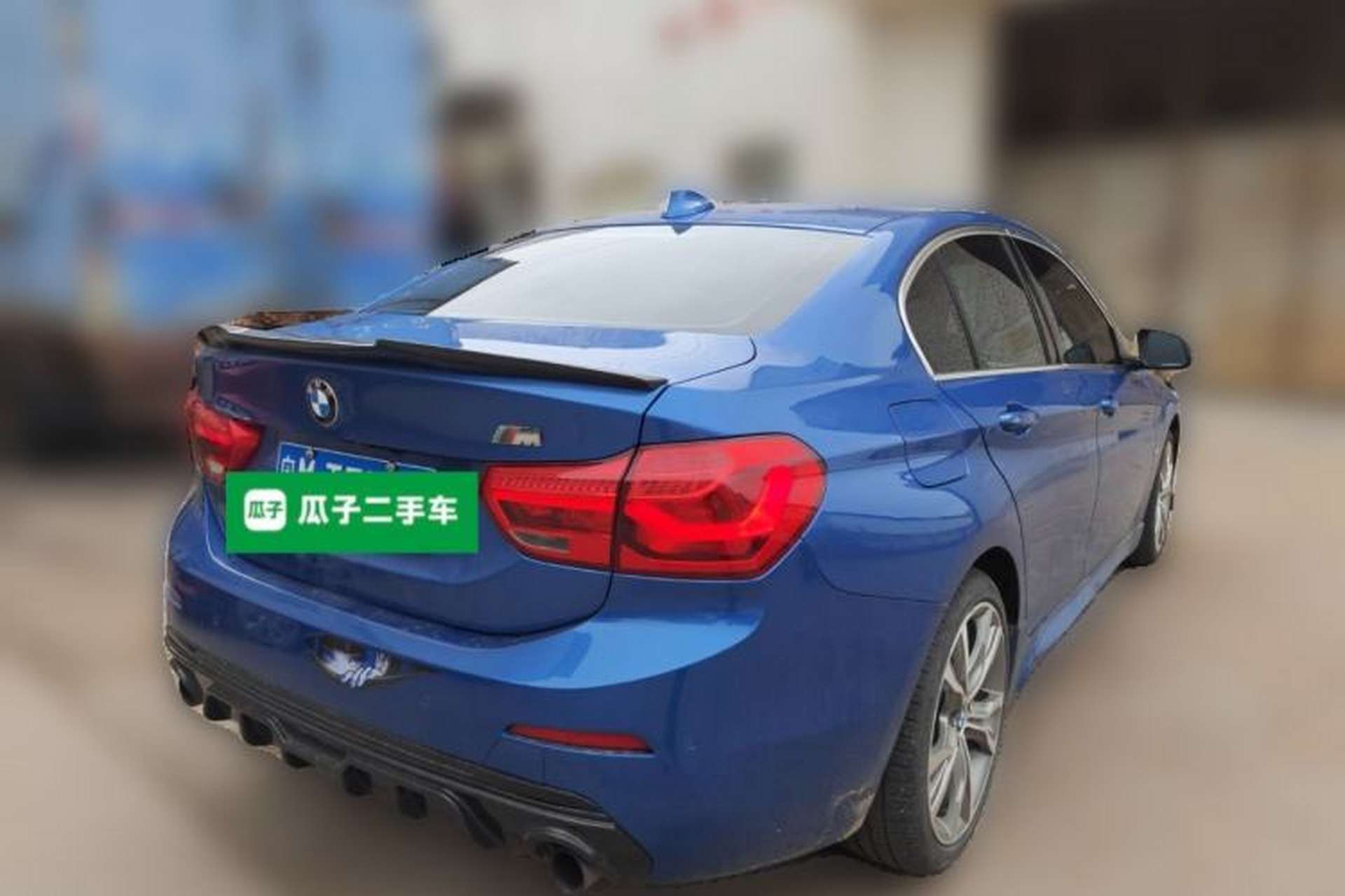 Used BMW 1 Series 2017 120i Design Package Model Rear Right 45 Deg