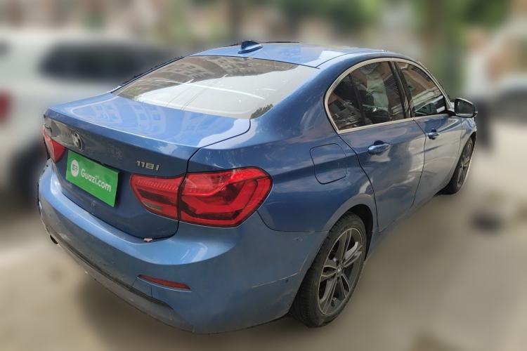 Used BMW 1 Series 2017 118i Design Package Model Rear Right 45 Deg