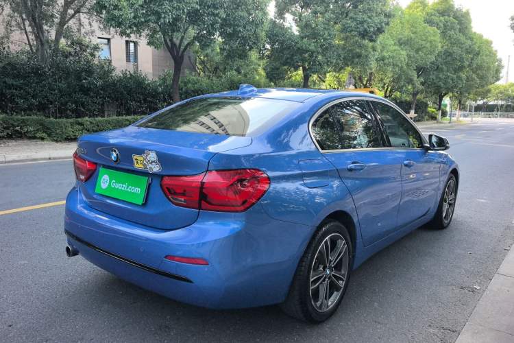 Used BMW 1 Series 2017 118i Sport Edition Rear Right 45 Deg