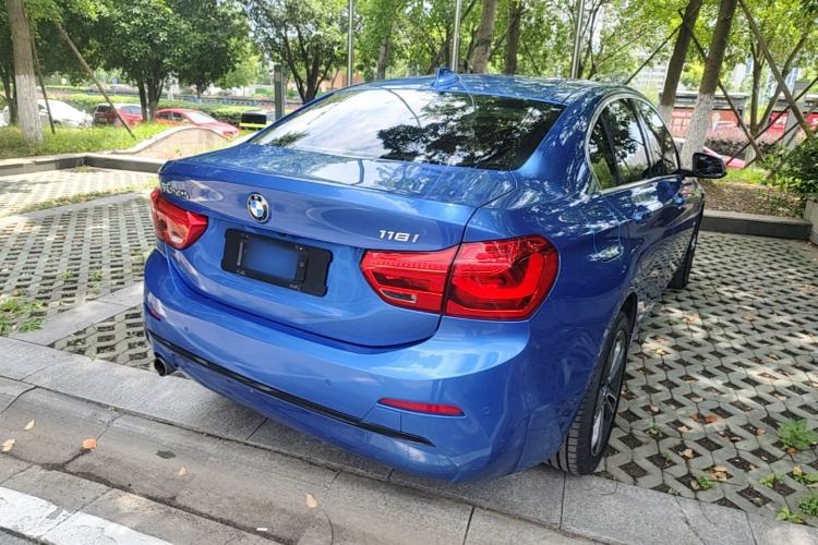 Used BMW 1 Series 2017 118i Sport Edition Rear Right 45 Deg