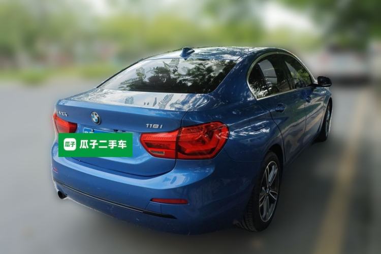 Used BMW 1 Series 2017 118i Sport Edition Rear Right 45 Deg