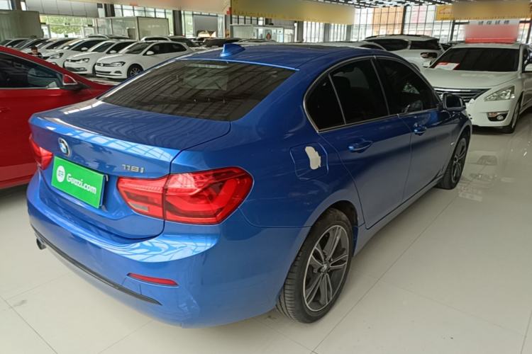 Used BMW 1 Series 2017 118i Sport Edition Rear Right 45 Deg
